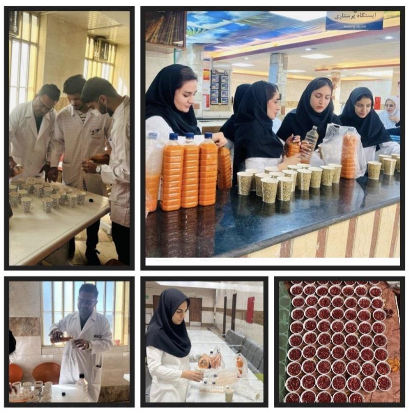 توزیع پذیرایی میان مددجویان روان پزشکی