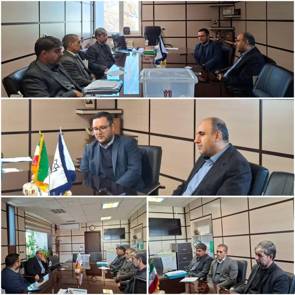 نشست و دیدار مشاور رئیس دانشگاه ومدیر امور شاهد و ایثارگران