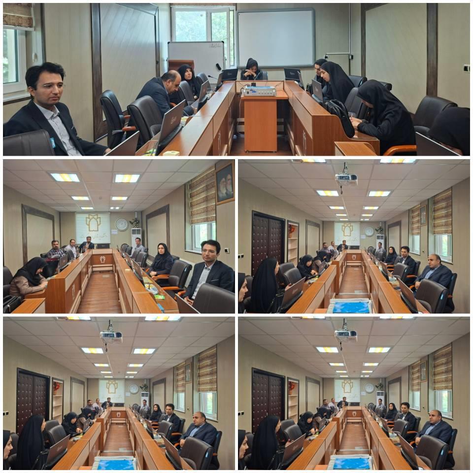 برگزاری شورای آموزشی داتشکده