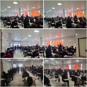 💠  بازدید مسئولین آموزشی از روند برگزاری امتحانات پایان ترم