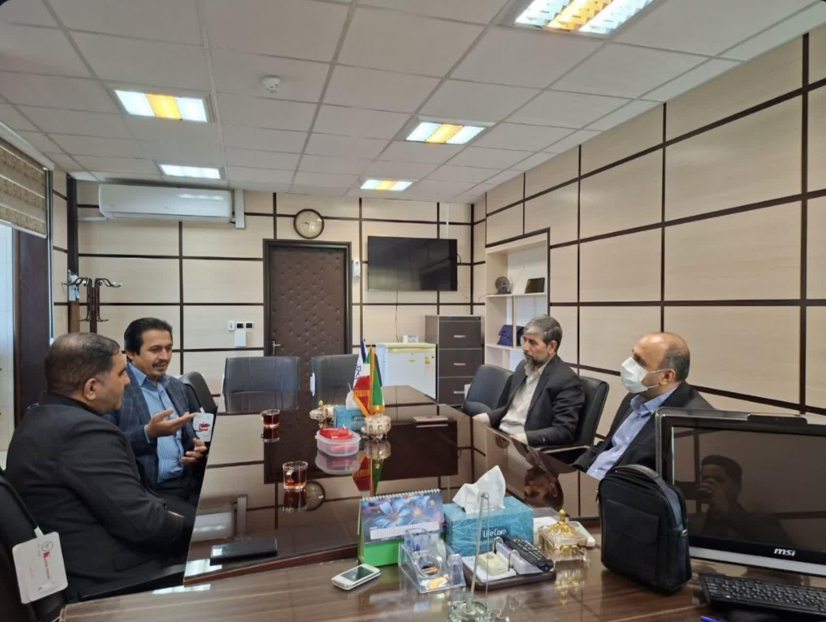 جلسه با مسئولین شهرداری