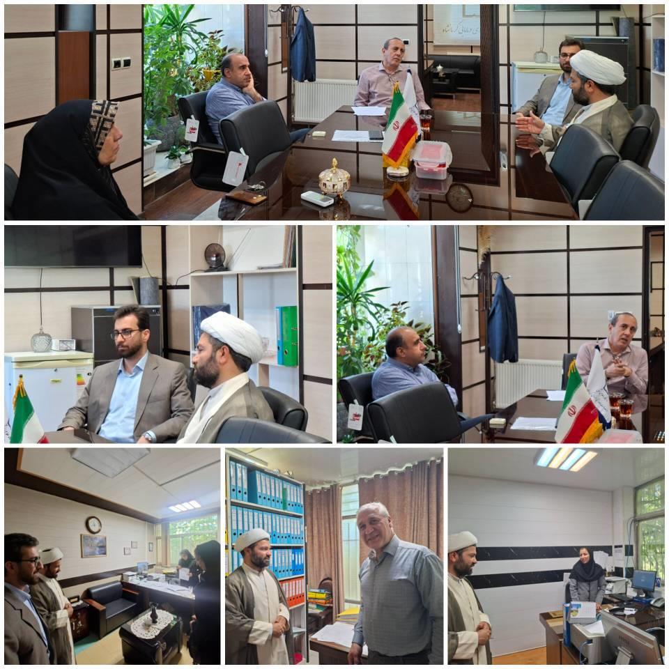 دیدار مسئول دفتر نهاد نمایندگی مقام معظم رهبری با مسئولان دانشکده پرستاری و مامایی
