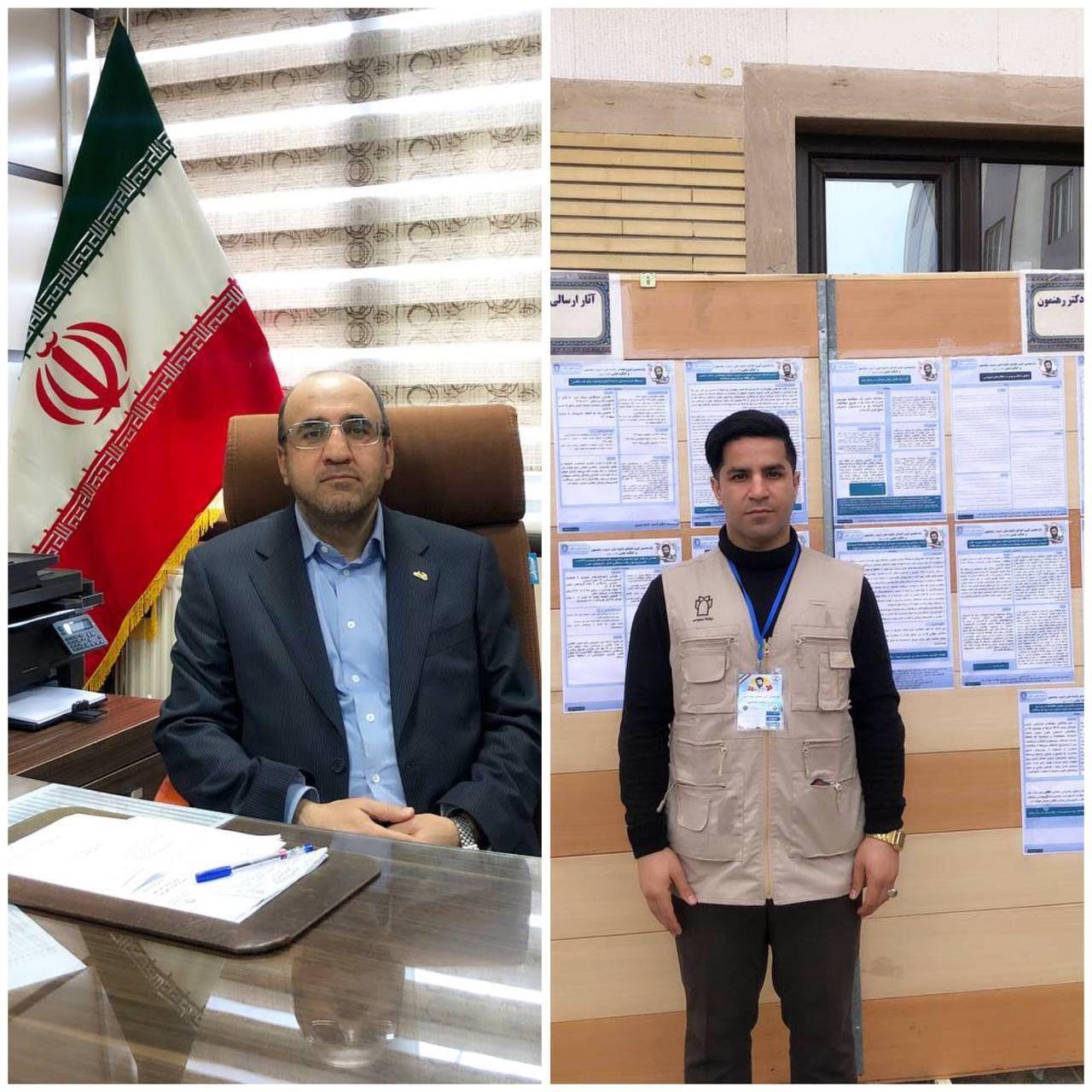تقدیر از مسئول روابط عمومی دانشکده پرستاری و مامایی