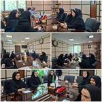 نشست رئیس دانشکده با کارشناسان اداره آموزش