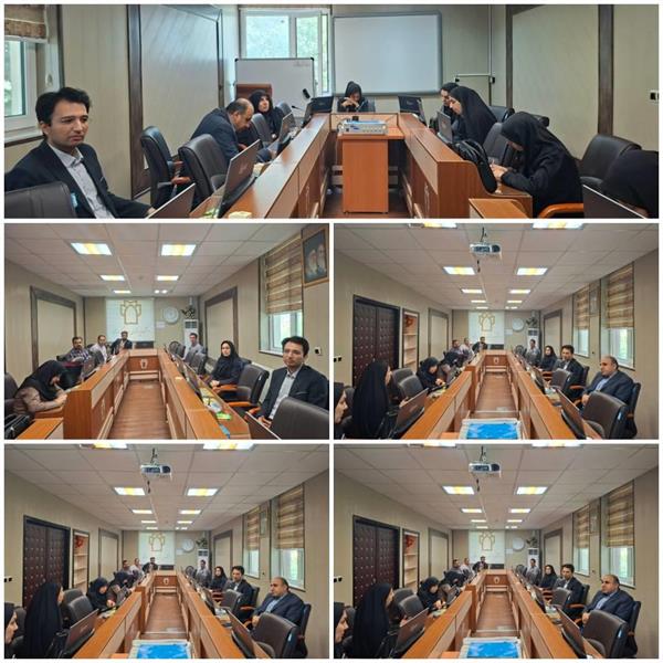 برگزاری شورای آموزشی داتشکده