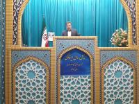 دکتر ویسی رایگانی رئیس دانشکده پرستاری ورئیس هیئت مدیره نظام پرستاری استان کرمانشاه با حضور به عنوان سخنران پیش ازخطبه های نماز جمعه شهر کرمانشاه  21/10/97