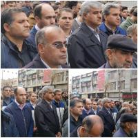 🔹حضور ریاست محترم دانشکده