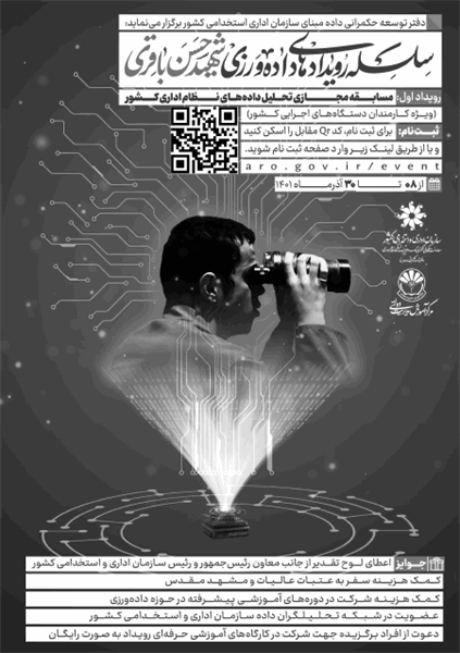 نخستین مرحله رویداد داده ورزی شهید حسن باقری