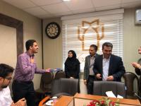 تقدیر از اعضای شورای صنفی دانشکده و فعالین فرهنگی.